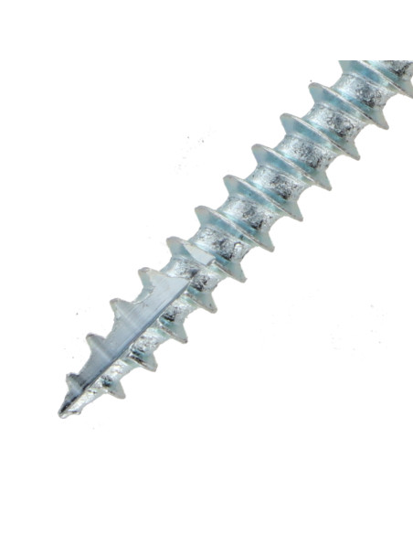 Balde de 385 Parafusos de madeira e aglomerado TEKOR 4X50 cabeça fresada TORX T20 cut ponto antifenda tipo 17 Aço