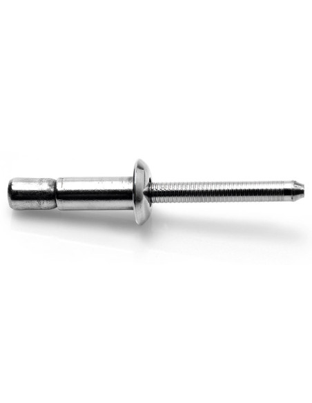 Rebite Cego HIGHBOLT Cabeça redonda padrão Totalmente em Aço Inoxidável 6,4X14