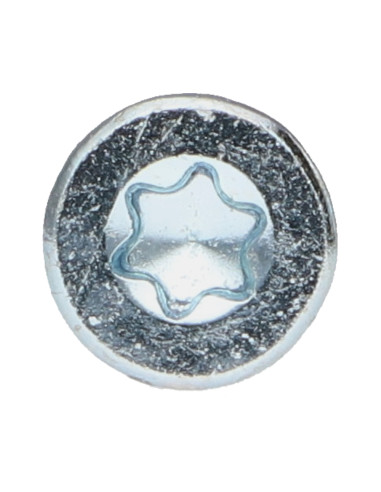 Balde de 385 Parafusos de madeira e aglomerado TEKOR 4X50 cabeça fresada TORX T20 cut ponto antifenda tipo 17 Aço