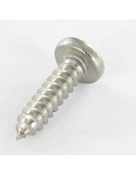 Parafuso de chapa cabeça cilíndrica quadrado 4,8X25 Parafuso com Cabeça com Fenda quadrada 2 Aço inoxidável A2