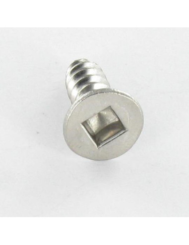 Parafuso de chapa cabeça fresada quadrado 4,8X70 Parafuso com Cabeça com Fenda quadrada 2 Aço inoxidável A2