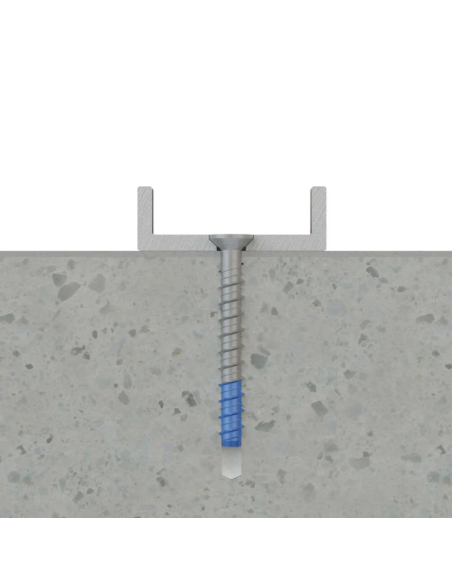 Parafuso de betão cabeça fresada TORX T45 8X80 Bimetal