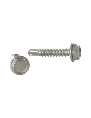 Autoperfurante cabeça hexagonal 6,3X38 Aço inoxidável A2
