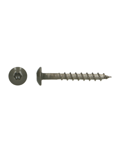 PARAFUSO dobradiça 4,5X35 TORX T20 Aço inoxidável A4 RAL7039