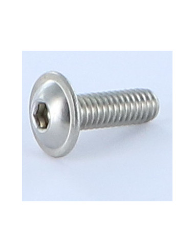 Parafuso de metais Parafuso de Cabeça Oca Sextavada flange com gola M4X12 chave de 2.5 Aço inoxidável A4