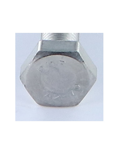 Parafuso de metais cabeça hexagonal M10X20 passo de rosca fino passo de rosca de 125 Aço inoxidável A2