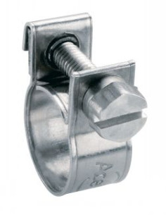 MINICLAMP diâmetro 7 con 9 Aço zinco W1 - Parafuso Express