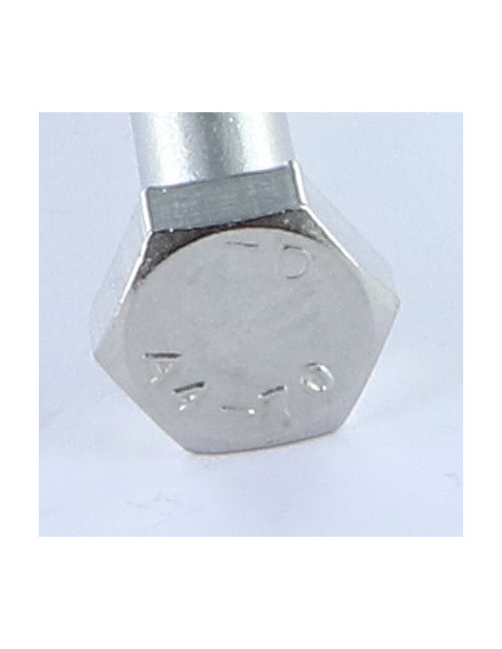 Corpo de parafuso cabeça hexagonal M8X80 Aço inoxidável A4