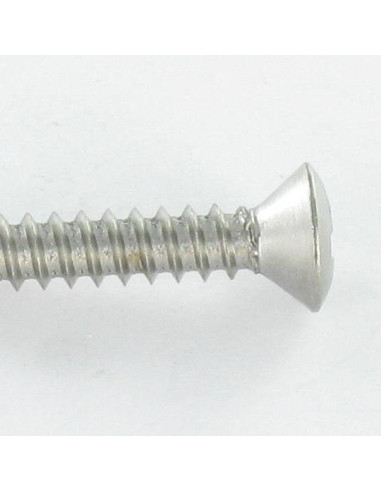 Parafuso de chapa Aço inoxidável A2 cabeça fresada de panela Pozi 3,5 x 13