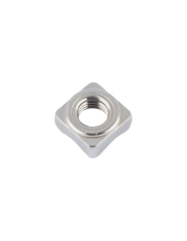 Porca Quadrada de soldar M6 10X10X5 Aço inoxidável A2