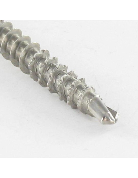 Parafuso de madeira aglomerado autoperfurante cabeça fresada dentado 4,5X50 TORX T20 Aço inoxidável A2
