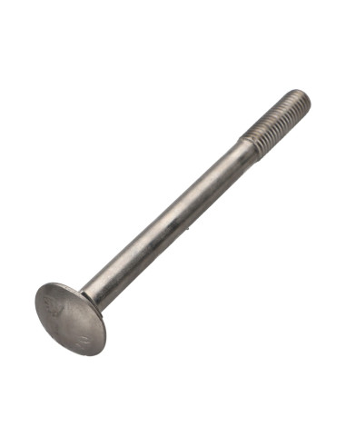 Parafusos Cabeça Redonda Pescoço Quadrado Aço inoxidável A4 M8X100 rosca parcial