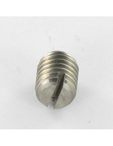 Parafuso de metais sem cabeça sulcada perno com ponta biselada liso M4X4 Aço inoxidável A2