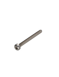 Parafuso de metais cabeça cilíndrica TORX T8 Aço inoxidável A2 M2,5X20 roscado sobre 17,5 microparafusos