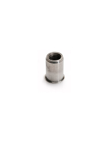 Porca cabeça reduzida SEMI hexagonal M5X14 INRSH Aço inoxidável