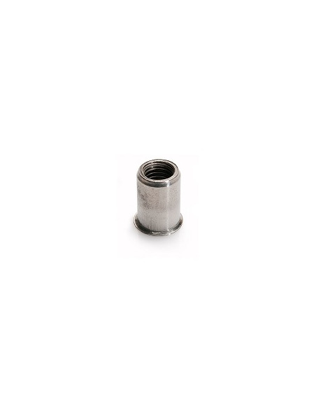 Porca cabeça reduzida SEMI hexagonal M5X14 INRSH Aço inoxidável