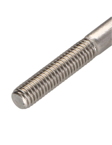 Parafuso de metais cabeça cilíndrica TORX T20 Aço inoxidável A2 M4X40 roscado sobre 20