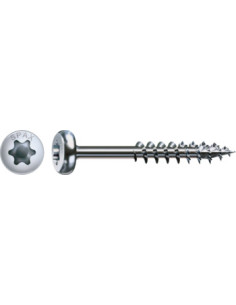 Spax Parafuso de madeira cabeça redonda T-STAR+ TORX T20 WIROX 5X90 roscado sobre 61