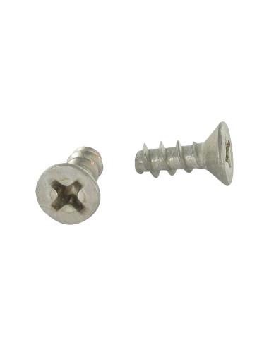 Parfuso de pvc cabeça fresada phillips 4X10 Perno 40 GRAU Aço inoxidável A2