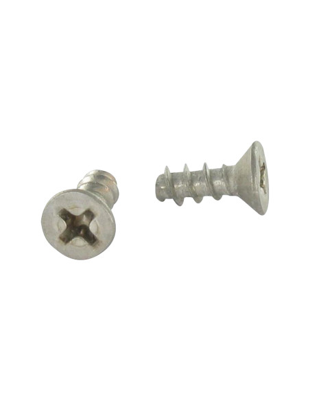 Parfuso de pvc cabeça fresada phillips 4X10 Perno 40 GRAU Aço inoxidável A2