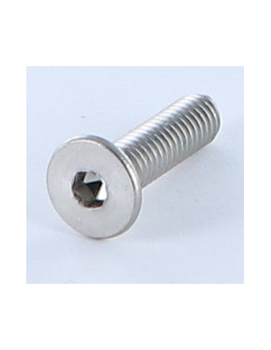 Parafuso de metais Aço inoxidável A2 cabeça fresada hexagonal oca FHC chave de 2 M3X8 rosca total microparafusos