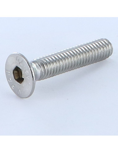 Parafuso de metais Aço inoxidável A2 cabeça fresada hexagonal oca FHC chave de 4 M6X45 rosca total