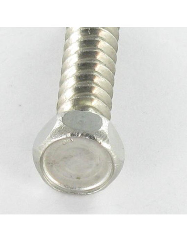 Parafuso de chapa Aço inoxidável A2 cabeça hexagonal 4,8X13