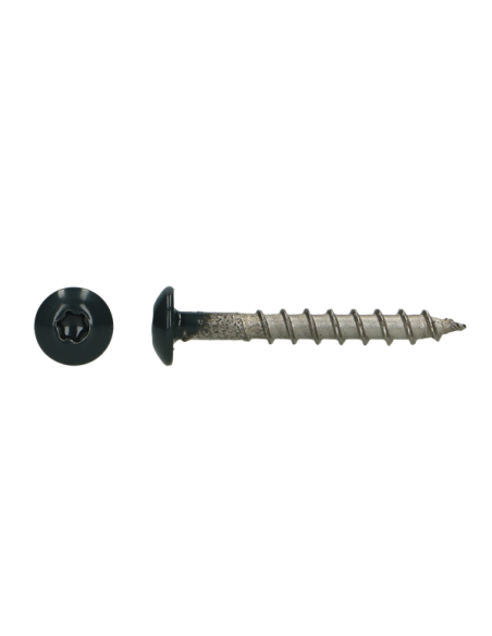 PARAFUSO dobradiça 4,5X35 TORX T20 Aço inoxidável A4 RAL7016 cinzento antracite