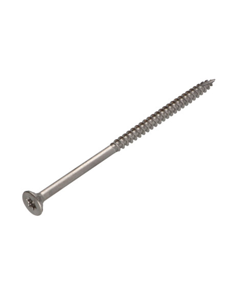 Parafusos de madeira e aglomerado TEKOR Aço inoxidável A2 cabeça fresada dentado TORX T25 6X100 roscado sobre 70