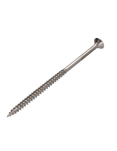 Parafusos de madeira e aglomerado TEKOR Aço inoxidável A2 cabeça fresada dentado TORX T25 6X100 roscado sobre 70