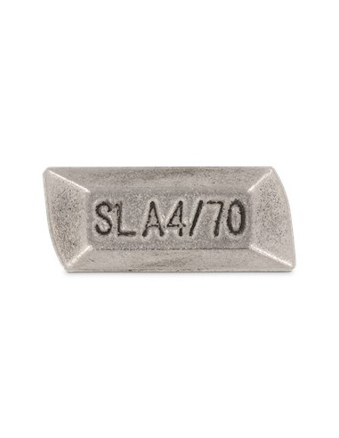 Parafuso de metais cabeça retangular 14 x 33,7 x 10,5 M10X60 T40/22 Aço inoxidável A4