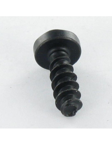 Parfuso de pvc cabeça cilíndrica TORX T10 3X8 Aço zinco preto microparafusos