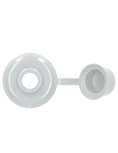Tampa de proteção Parafusos Tirefond de 7 RAL9001 branco creme