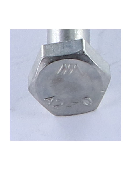 Corpo de parafuso Aço inoxidável A2 cabeça hexagonal M16X140