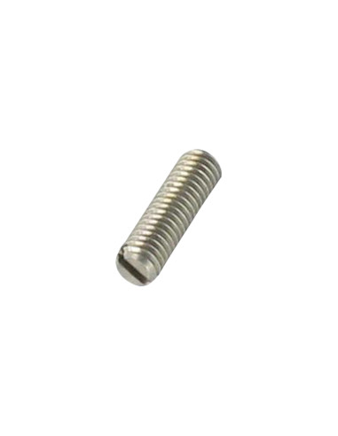 Parafuso de metais sem cabeça sulcada con Punta M5X25 Aço inoxidável A2