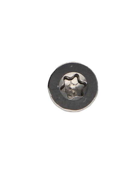 Parafusos de madeira e aglomerado TEKOR Aço inoxidável A2 cabeça fresada dentado TORX T10 3X12 rosca total cut
