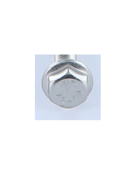 Parafuso de metais cabeça hexagonal flange lisa M5X10 Aço inoxidável A2
