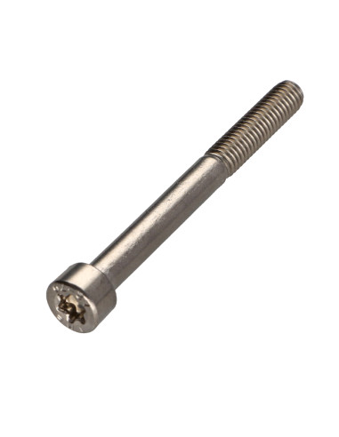 Parafuso de metais cabeça cilíndrica TORX T20 Aço inoxidável A2 M4X60 roscado sobre 20