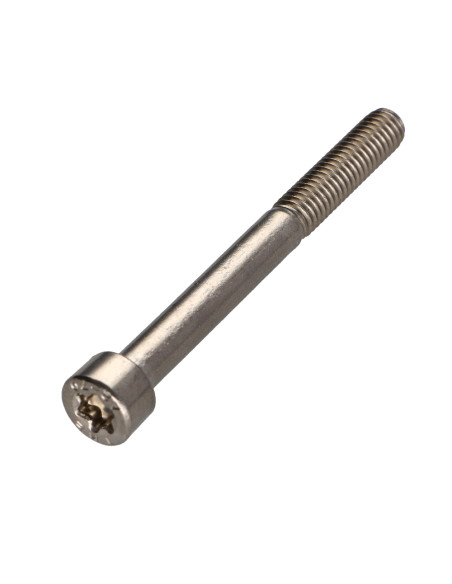 Parafuso de metais cabeça cilíndrica TORX T20 Aço inoxidável A2 M4X60 roscado sobre 20