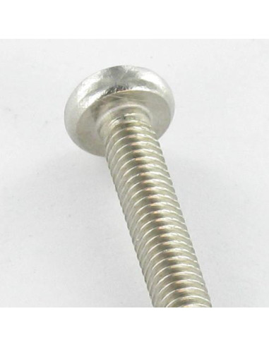 Parafuso autorroscante cabeça cilíndrica panela M6X25 Pozi PZ7 Aço inoxidável A2