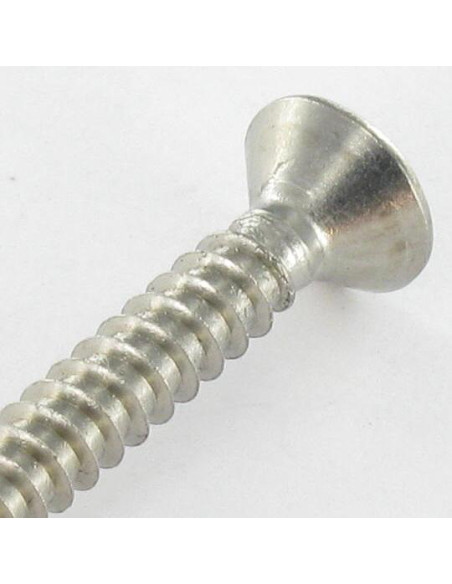 Parafuso de chapa cabeça fresada TORX T25 4,8X60 Aço inoxidável A2
