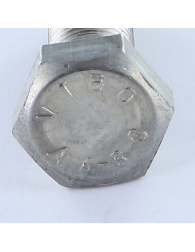 Corpo de parafuso cabeça hexagonal M16X50 Aço inoxidável A4 80