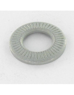 Arruelas de contacto M10X20X1,6 Aço zinco branco gama Z (estreita)