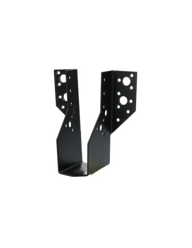 Suporte para vigas em forma de U con Asas exterior 63X188 Aço zinco preto