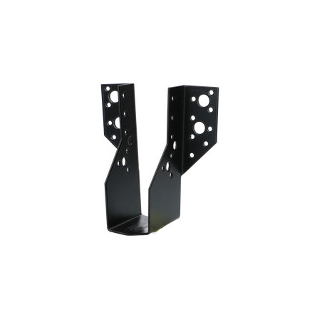 Suporte para vigas em forma de U con Asas exterior 63X188 Aço zinco preto