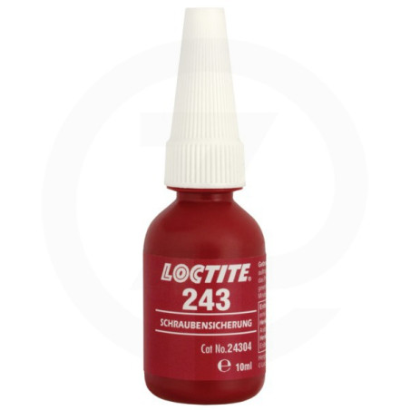 Freio roscado resistência média 10 ml LOCTITE 243