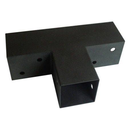 Placa de montagem EXPRESSAR em cabeça Aço zinco preto 92X185X275