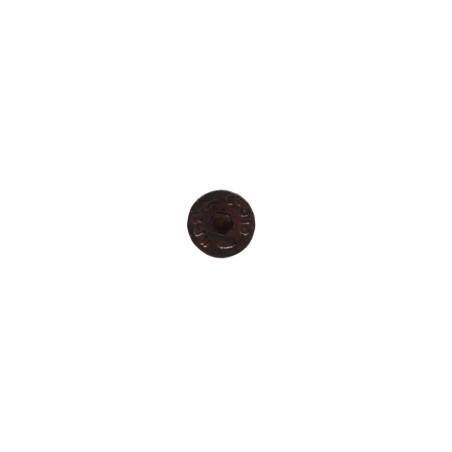 Parafuso de metais cabeça fresada hexagonal oca FHC chave de 4 M6X45 rosca total classe 10.9 Aço bruto