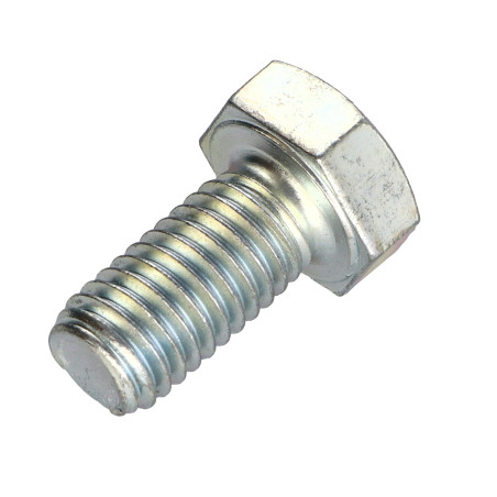 Parafuso de metais cabeça hexagonal M8X20 Classe 6.8 Aço zinco branco
