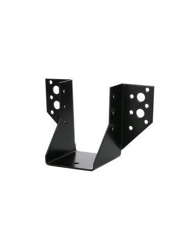 Suporte para vigas em forma de U con Asas exterior 63X98 Aço zinco preto